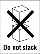 Do not stack