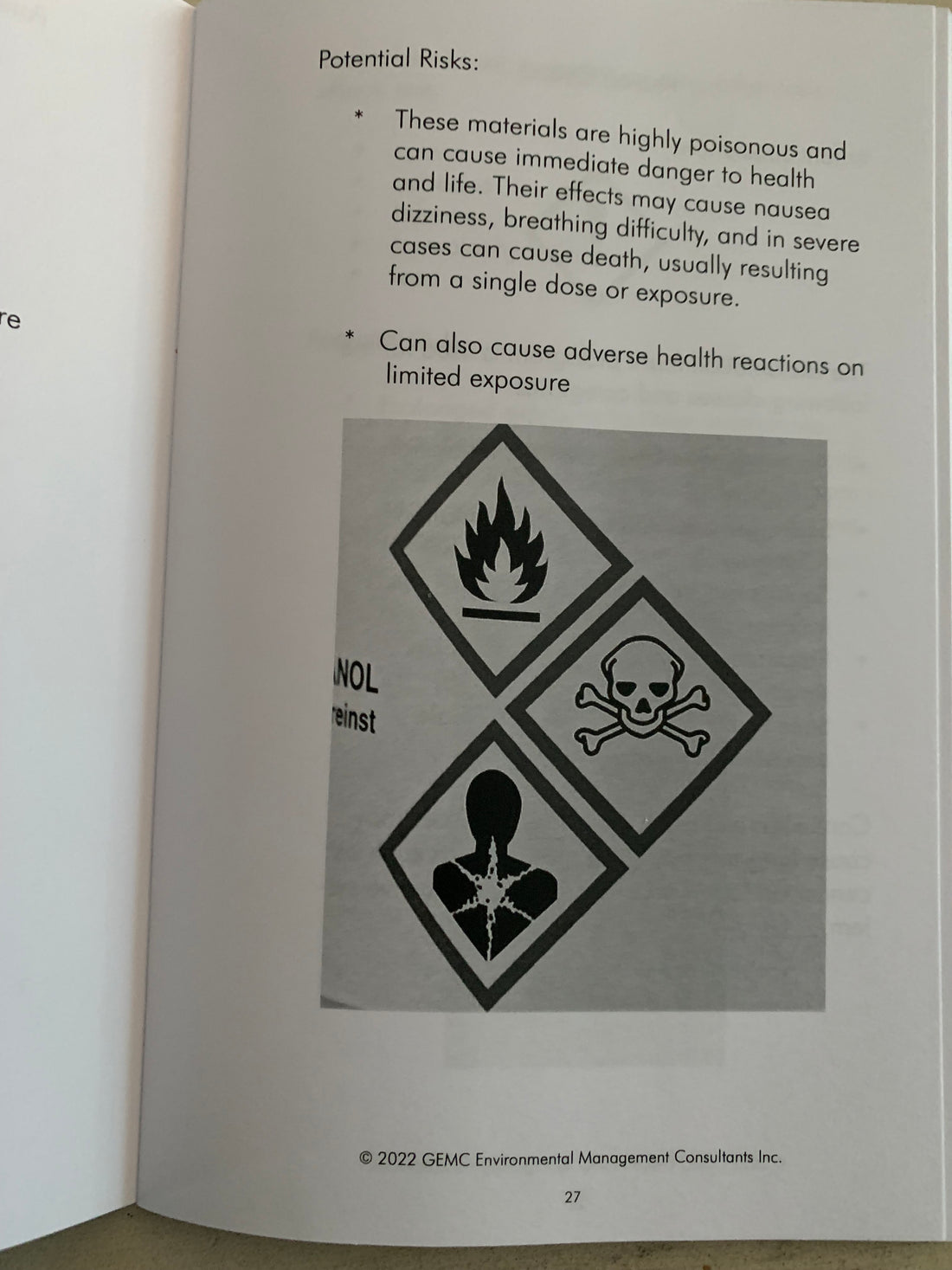 New WHMIS 2015 Handbook