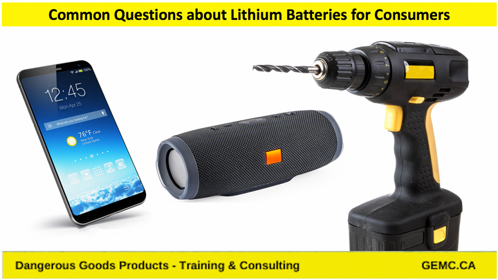 Common Questions about Lithium Batteries for Consumers