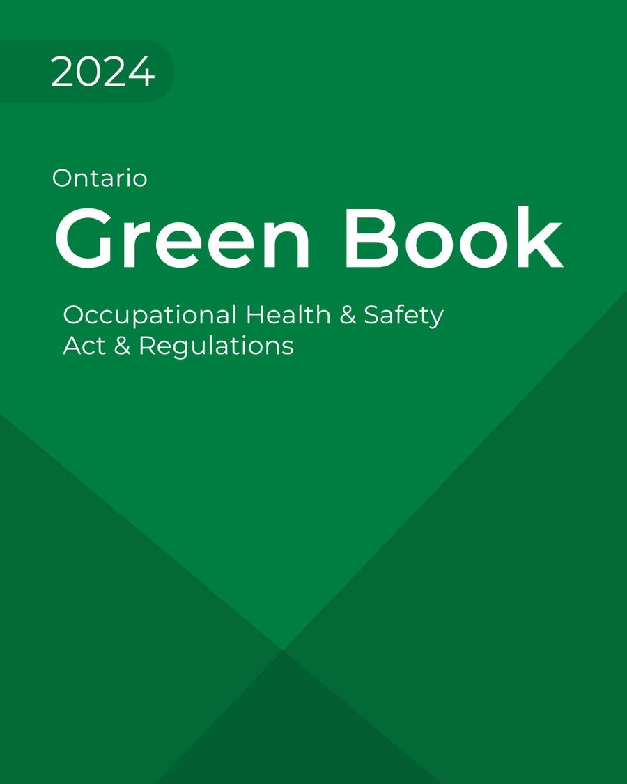 occupational health and safety act green book 2024