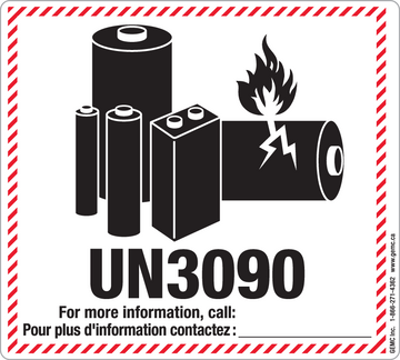 UN 3090 - Battery Only