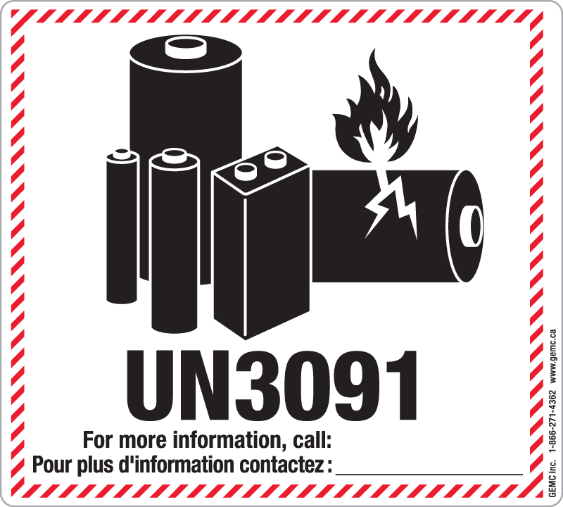 UN 3091 - Battery in Equipment
