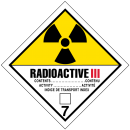 Hazard Class 7.3 Radioactive III