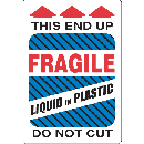 Fragile/Liquid in plastic