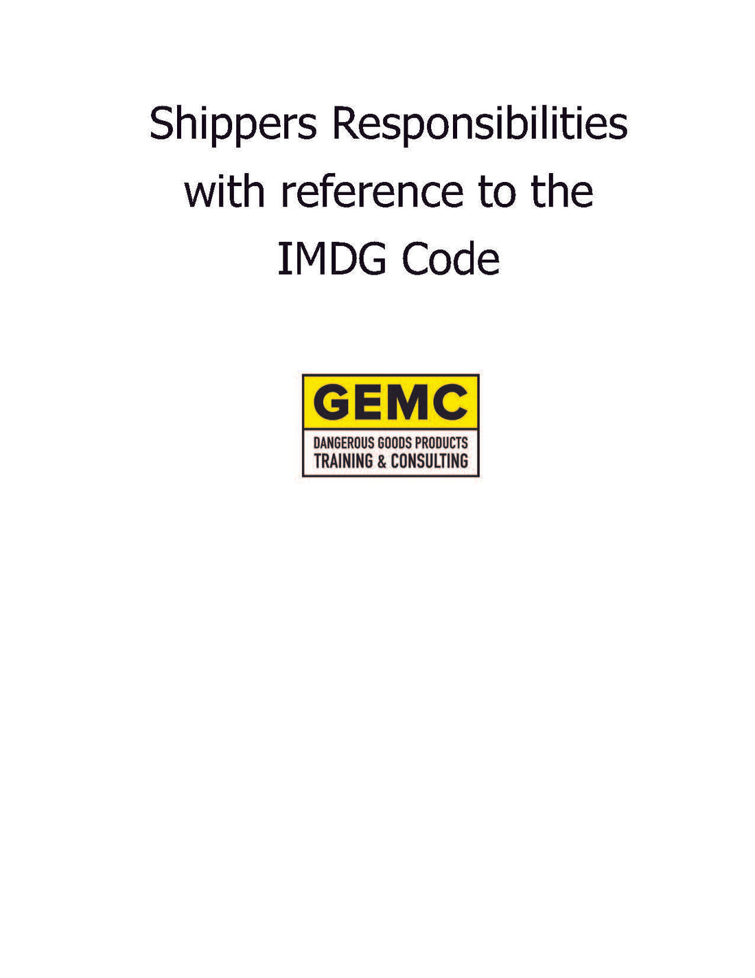 IMDG Participant Workbook