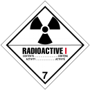 Hazard Class 7.1 Radioactive I